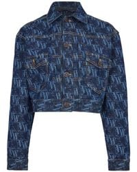 Vivienne Westwood - Viv Logo Denim Jacket - Lyst