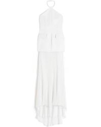 Sportmax - Spxpinne Halter Maxi Dress - Lyst