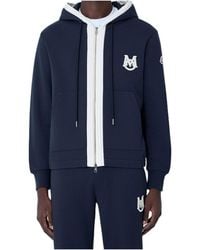 Moncler - Logo Patch Zip-Up Jacket - Lyst