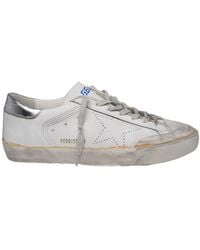 Golden Goose - Round Head Fastened With Low-Top Casual Sneakers - Lyst