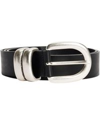 By Malene Birger - Zoira-Tone Buckle Belt - Lyst