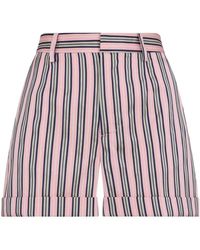 DSquared² - High Wasit Striped Shorts - Lyst