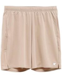 Courreges - Appliqu Logo Track Shorts - Lyst