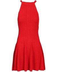 Polo Ralph Lauren - Cable Knit Halter Dress Viscose Nylon (Recycled) - Lyst