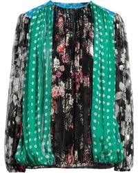 Dolce & Gabbana - Crew Neck Long Sleeve Top - Lyst