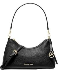 Michael Kors - Sammy Small Pebbled Leather Convertible Crossbody Bag - Lyst