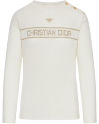 Dior - Long-Sleeved Cashmere Knitwear - Lyst