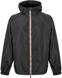 Burberry - Solid Color Casual Jacket - Lyst