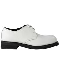 Comme des Garçons - Lace-Up Leather Derby Shoes - Lyst