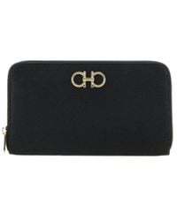 Ferragamo - Ferragamo Gancini Continental Wallet - Lyst