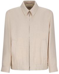 Lardini - Shirt Bomber Jacket - Lyst