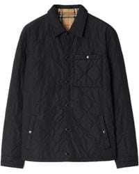 Burberry - Reversible Quilted Nylon Overshirt - Lyst