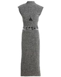Sportmax - Midi Dress Mohair Wool, Wool, Polyamide, Elastane - Lyst