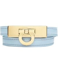 Ferragamo - Gancini Double Twist Bracelet - Lyst