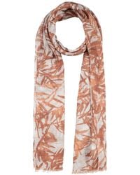 Brunello Cucinelli - Floral Pattern Woven Scarf - Lyst
