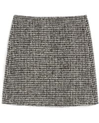 Max Mara - Wool And Alpaca Mini Skirt - Lyst