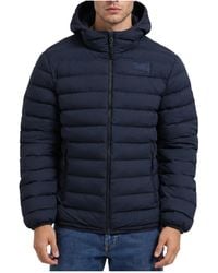 EA7 - Long-Sleeved Padded Jacket - Lyst