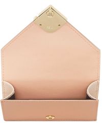 FENDI｜HALF-LENGTH WALLETS (FF Diamonds leather tri-fold Fendi FF Diamonds Embossed Leather Trifold Wallet Brown