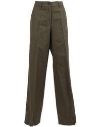 Aspesi - Pleated Tailored Trousers - Lyst