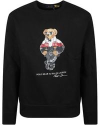 Ralph Lauren - Bear Graphic Cotton-Blend Sweatshirt - Lyst
