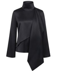 Rohe - Draped High Neck Top - Lyst