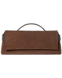 Brunello Cucinelli - Essence Top Handle Clutch Bag - Lyst