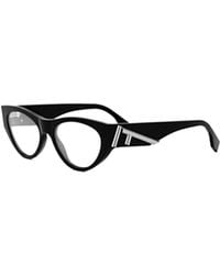 Fendi - Eyewear Cat-Eye Frame Glasses - Lyst