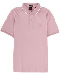 BOSS - Boss Passertip Logo Patch Polo Shirt - Lyst