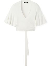 Jacquemus - Tied-Waist Detailed Top - Lyst