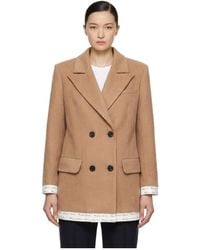 Marissa Chiara - Double-Breasted Casual Jacket - Lyst
