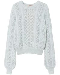 Twinset - Cable-Knit Jumper - Lyst