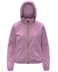 K-Way - Zip-Up Hooded Jacket - Lyst