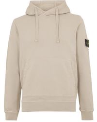 Stone Island - Heavyweight Fleece Hoodie - Lyst