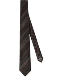 Brunello Cucinelli - Regimental Stripe Silk Tie - Lyst