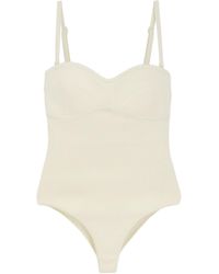 Bottega Veneta - Strapped One-Piece Swimsuit - Lyst
