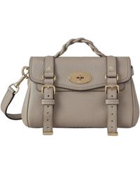 Mulberry - Mini Alexa Braided-Handle Tote Bag - Lyst