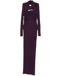 GIUSEPPE DI MORABITO - Safety-Pin Detail Maxi Dress - Lyst
