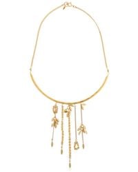 Isabel Marant - Leaf-Charm Chain Necklace - Lyst