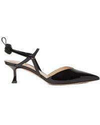 Fendi - Very Colibri Patent Leather Medium-Heeled Slingbacks - Lyst