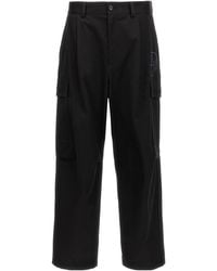 Dolce & Gabbana - Logo Embroidered Straight Leg Pants - Lyst