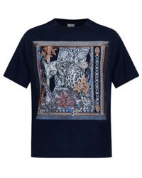Etro - Graphic Printed Crewneck T-Shirt - Lyst