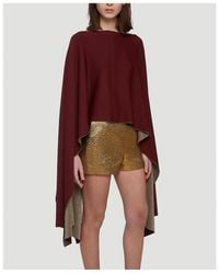 Valentino - Asymmetric Draped Sweater - Lyst