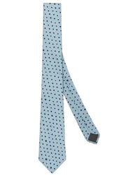 Fendi - Falena Micro Dots Printed Tie - Lyst