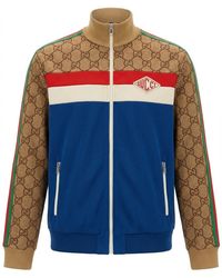 Gucci - Gg Technical Jersey Jacket - Lyst