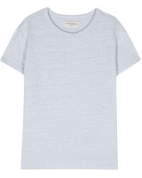 Officine Generale - Round-Neck T-Shirt - Lyst