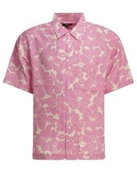 Stussy - Stüssy Floral Short-Sleeve Shirt - Lyst