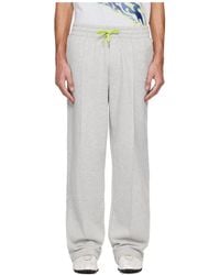 CASABLANCA - Drawstring Straight-Leg Trousers - Lyst