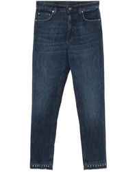 Dondup - Denim Trousers With Belt Loops - Lyst