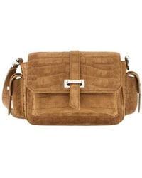 Hogan - Embossed Small Flap Shoulder Bag - Lyst
