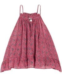 Isabel Marant - Isabel Marant Étoile Fabino Floral Printed Sleeveless Top - Lyst